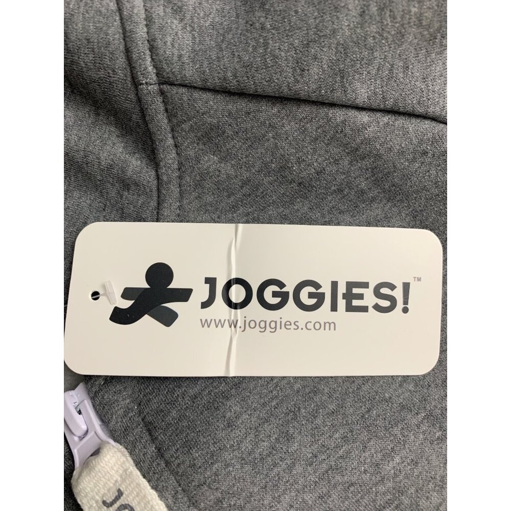 Joggies Mens Gray Hooded Full-Body Jumpsuit Pockets & Zip Front Closure Large - Picture 9 of 9